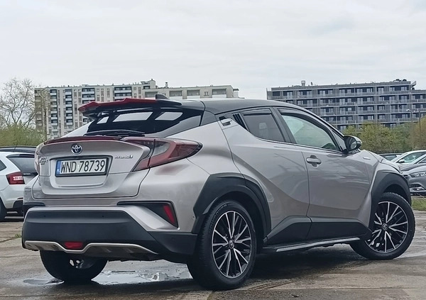 Toyota C-HR cena 89700 przebieg: 76360, rok produkcji 2017 z Warszawa małe 466